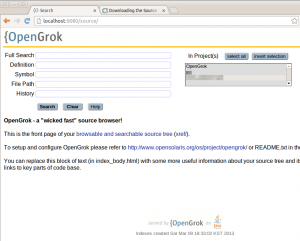 OpenGrok ScreenShot